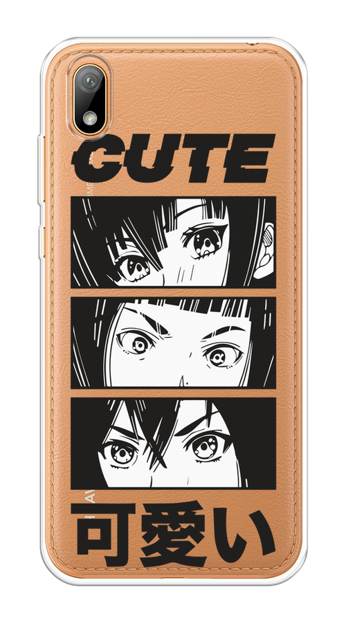 

Чехол на Huawei Y5 2019, Honor 8S/8S Prime "Милые аниме девочки", Прозрачный;белый;черный, 69150-1