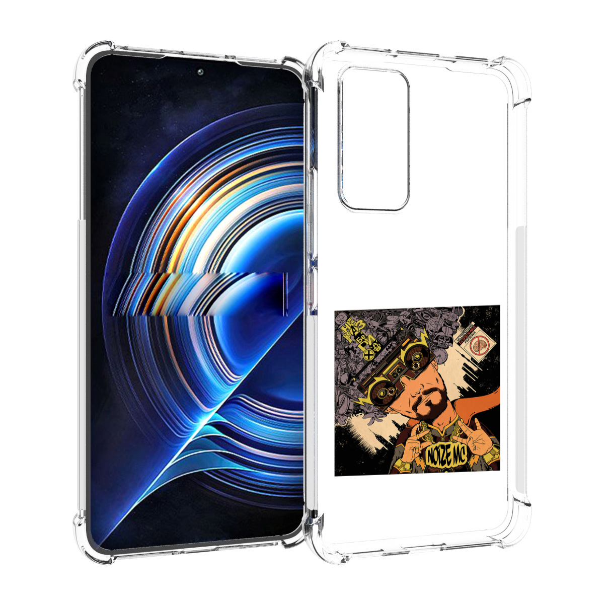 

Чехол MyPads Неразбериха Noize MC для Tecno Camon 19 Neo, Прозрачный, Tocco