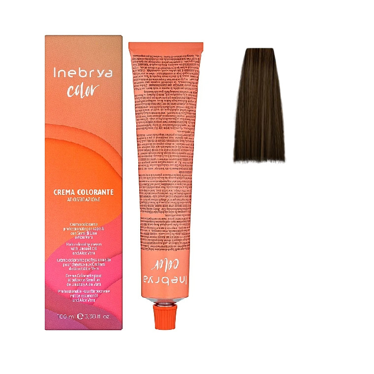 

Крем-краска Inebrya Color Professional 7/17 Блонд “Кашемир” 100 мл