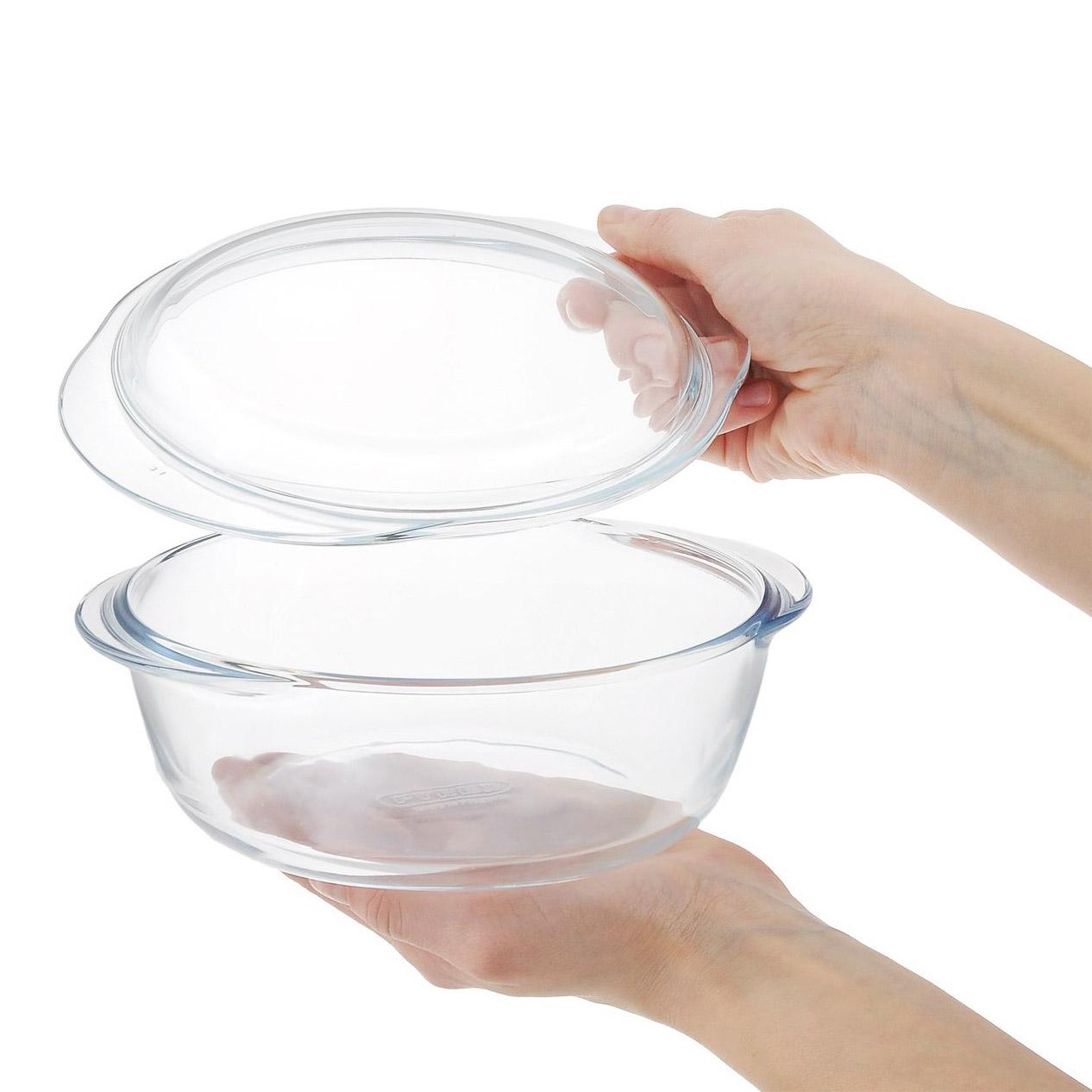 Кастрюля Pyrex круглая 1,6 л