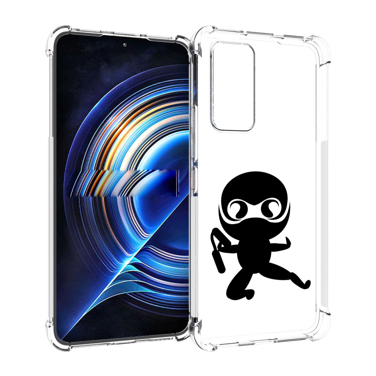

Чехол MyPads Ниндзя для Tecno Camon 19 Neo, Прозрачный, Tocco