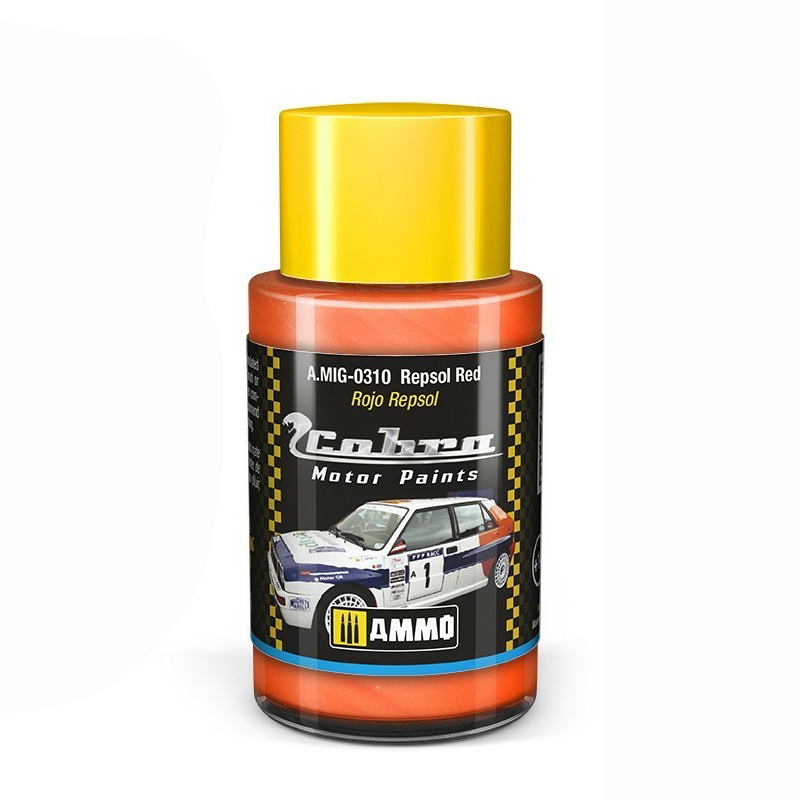 

Акриловая краска Ammo Mig Cobra Motor Ягермейстер оранжевый AMIG0310