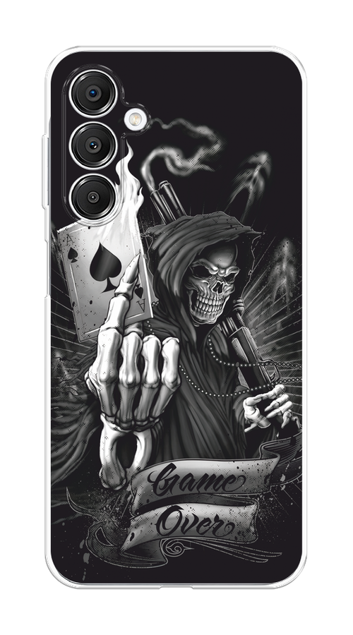 

Чехол на Samsung Galaxy A16 Игра закончена, Черный;серый, 2110250-1