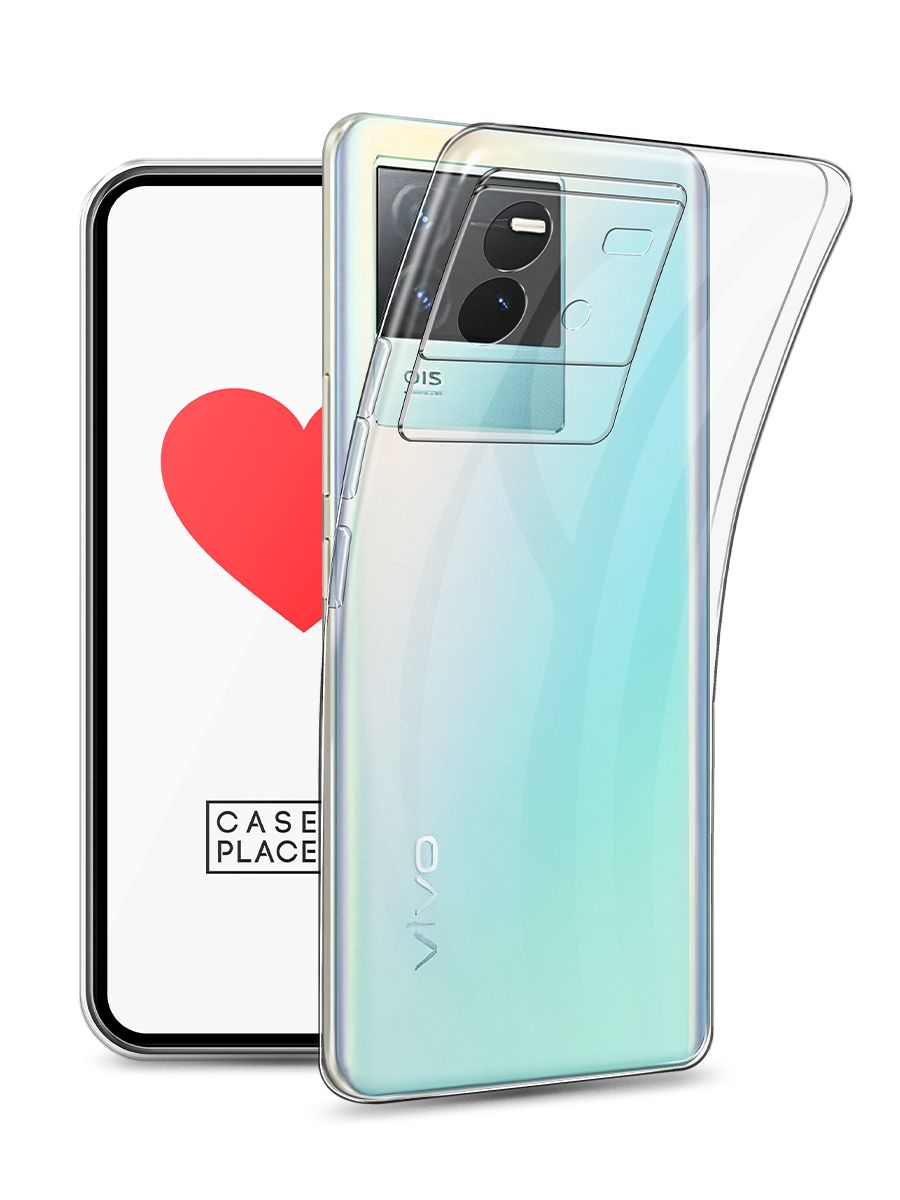 

Чехол на Vivo T2 4G прозрачный, 269550-1
