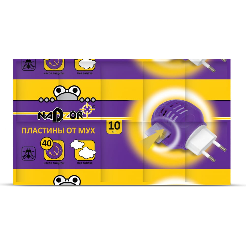 

Пластина от мух Nadzor 118219 9 г