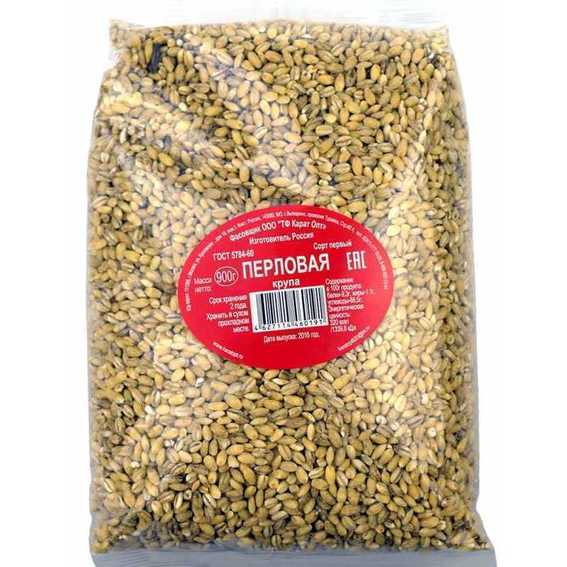 

Крупа перловая Карат 0,9 кг