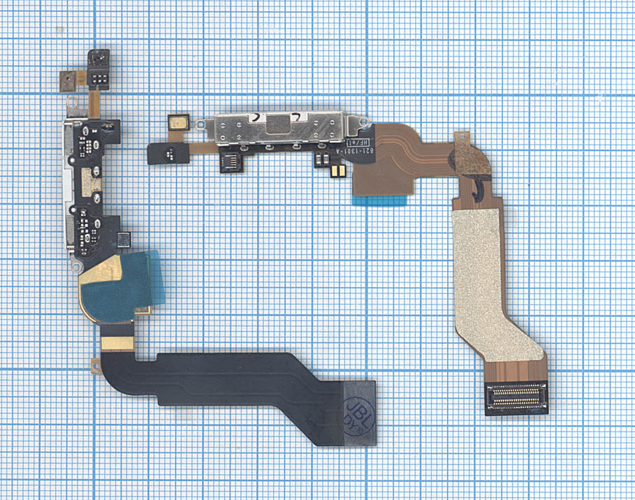 

Шлейф разъема питания для iPhone 4S белый