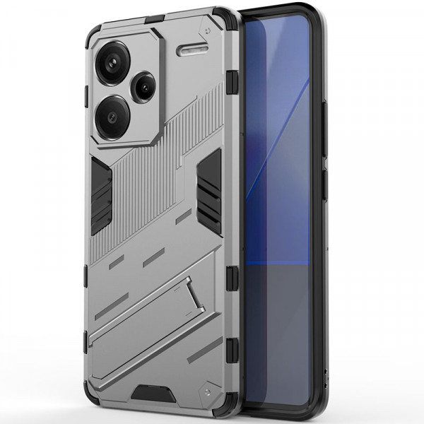 

Противоударный чехол Megatron для Xiaomi Redmi Note 13 Pro Plus 5G с защитой камеры, серый, Megatron