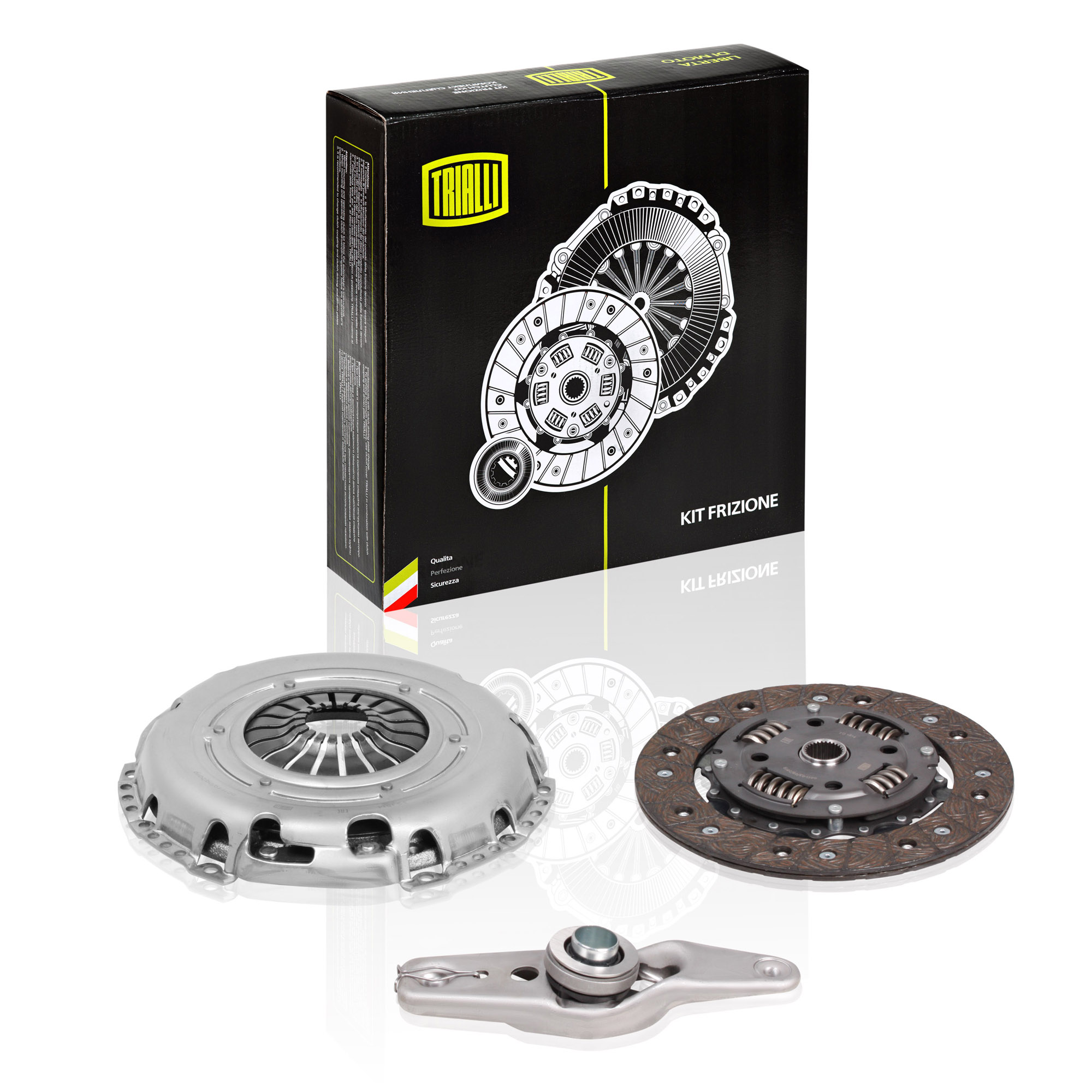 

TRIALLI Сцепление в сборе для ам VW Polo Sedan (RUS) (10-) (с вилкой сцепления) (кмпл.) (F