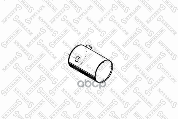 

STELLOX 8203011SX 82-03011-SX резонаторбочка глушителя ЕВРО 3 круглый Omn Volvo FH12/16 FL
