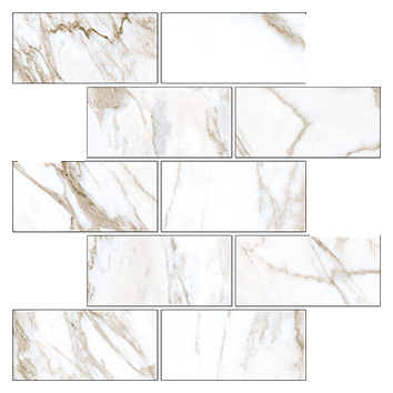 

Kerranova Marble Trend Мозаика K-1001/MR/m13/30,7x30,7 Calacatta