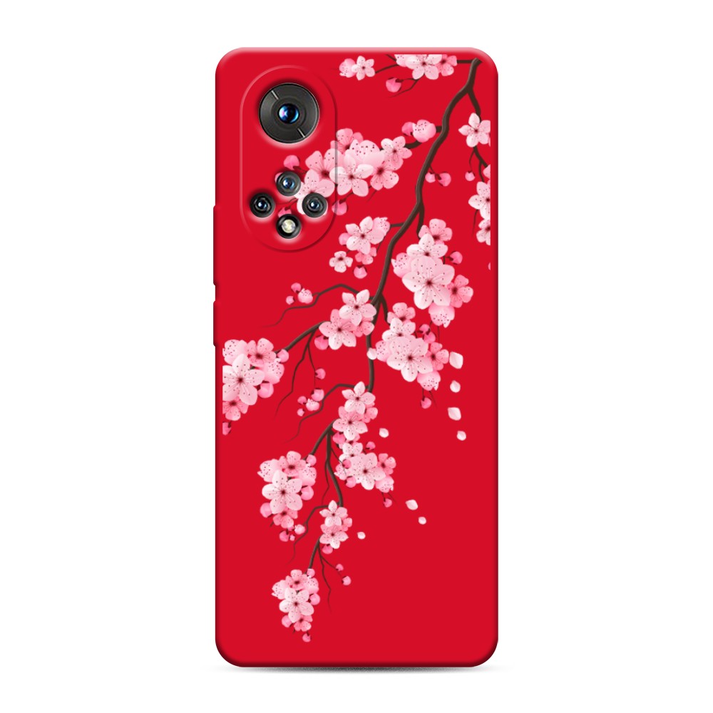 

Чехол Awog на Honor 50/Nova 9 "Розовая сакура"