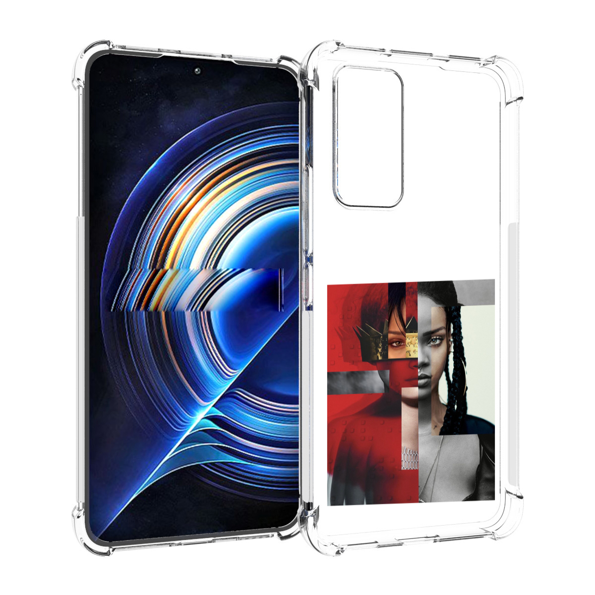

Чехол MyPads Обложка-Рианна для Tecno Camon 19 Neo, Прозрачный, Tocco