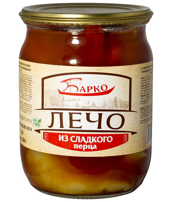 

Лечо Барко из сладкого перца 500 г
