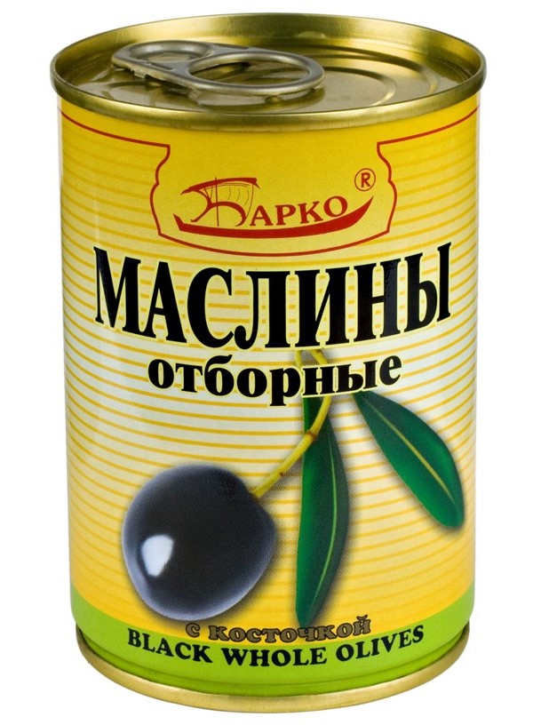 

Маслины Барко отборные с косточкой 300 г