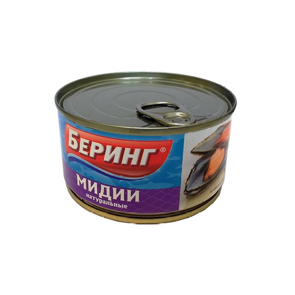 

Мидии Беринг морские натуральные 185 г