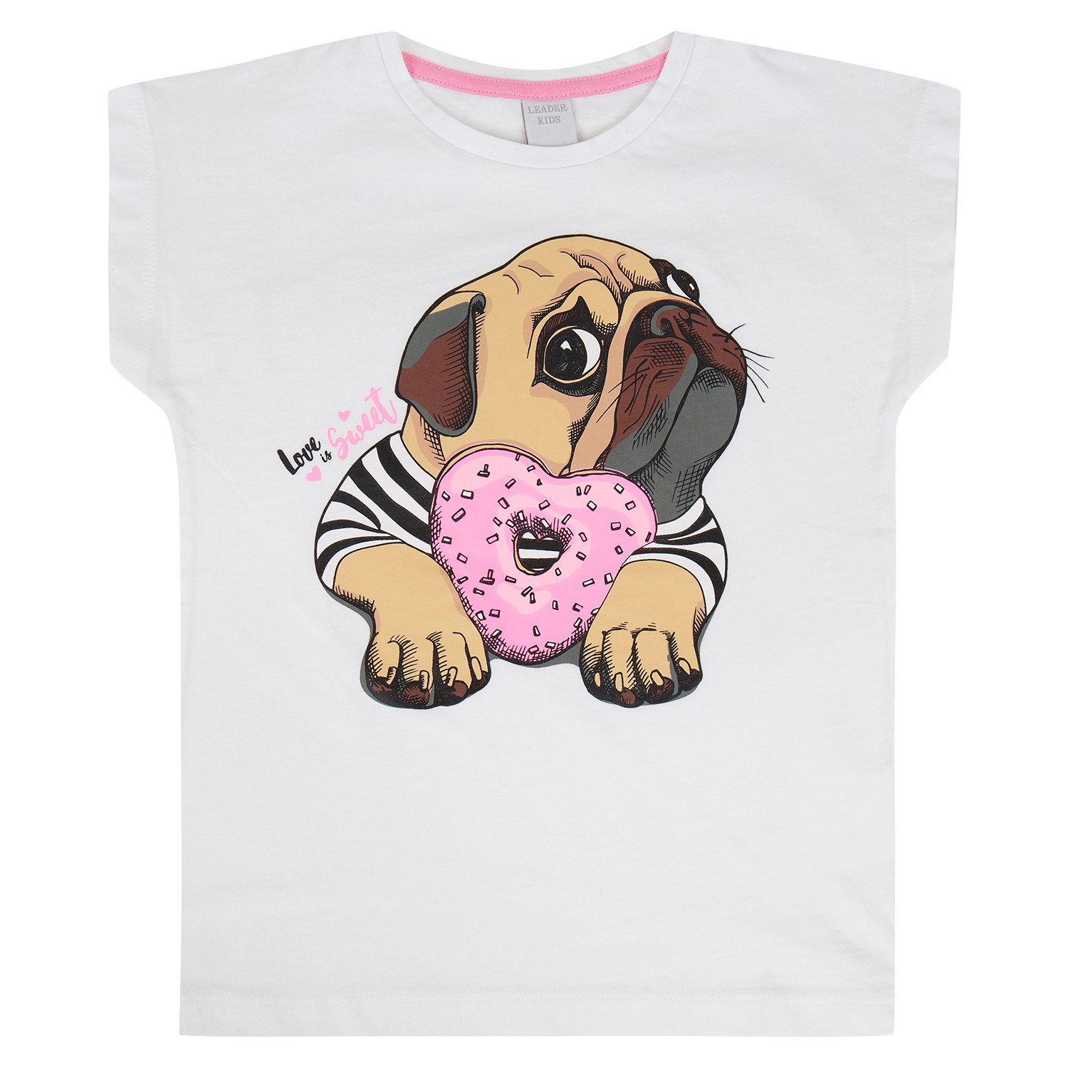 

Футболка Leader Kids белый р.134, GL001071876
