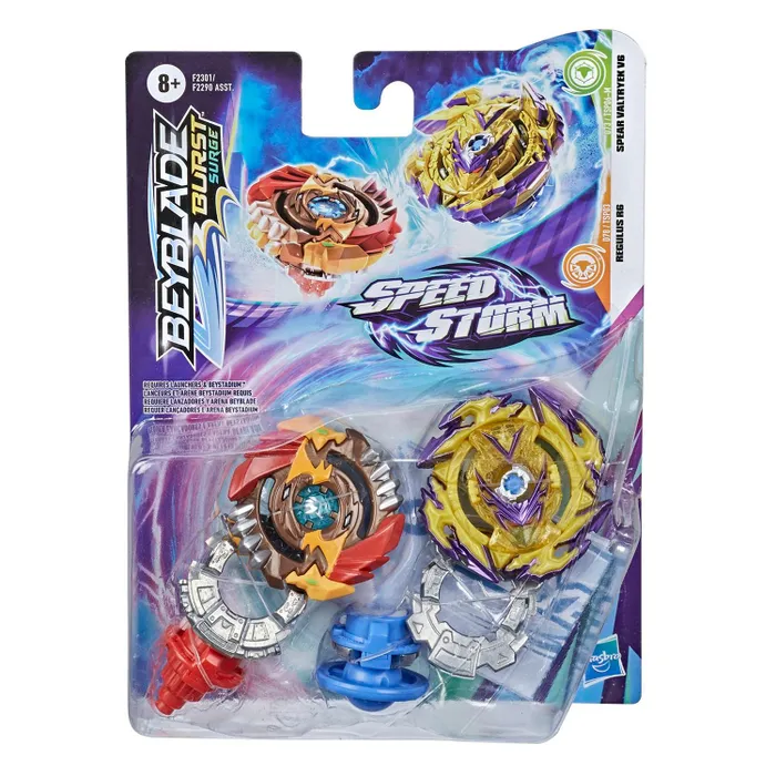 фото Набор игровой beyblade шторм 2волчка спиар валтрейк и регулус f2301eu4