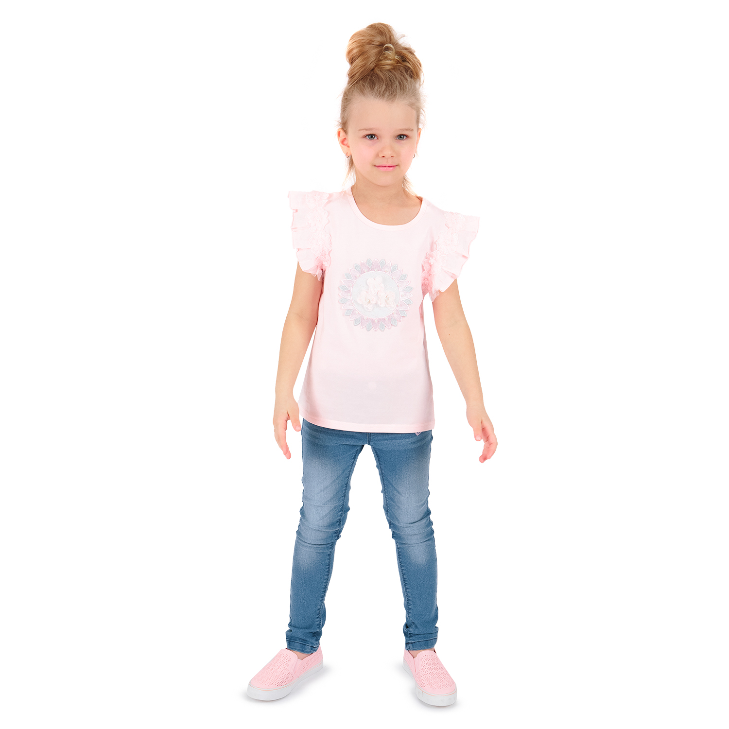 

Футболка Santa&Barbara розовый р.116, GL001074009