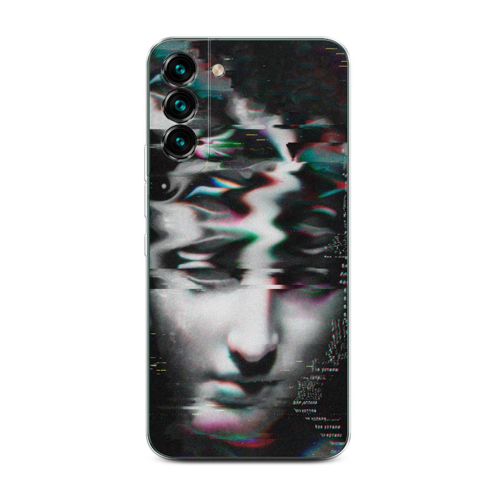 

Чехол Awog на Samsung Galaxy S22 + / Самсунг S22 + "Glitch Art", Серый, 2103950-9