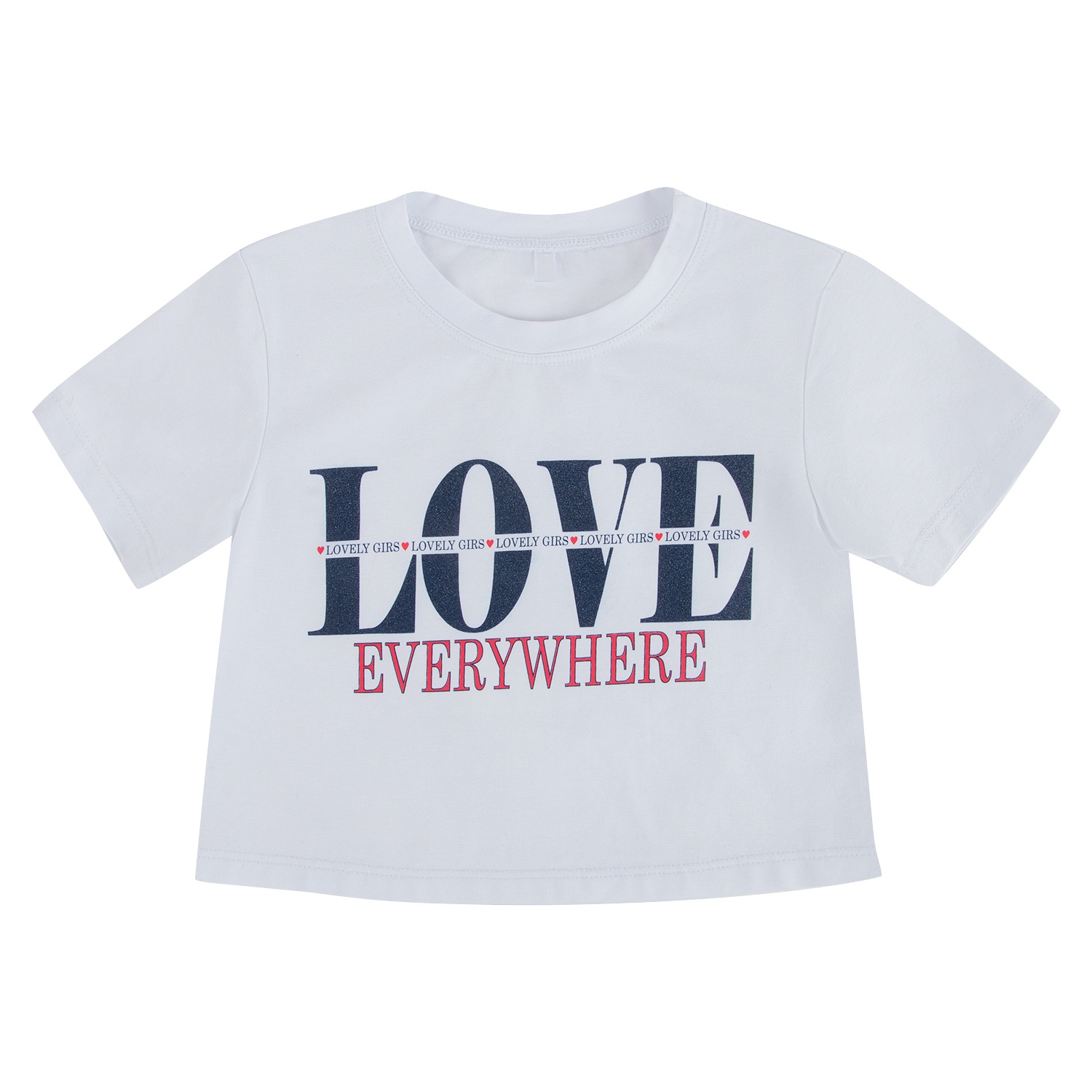 

Футболка Leader Kids Аморе белый р.134, GL001080945