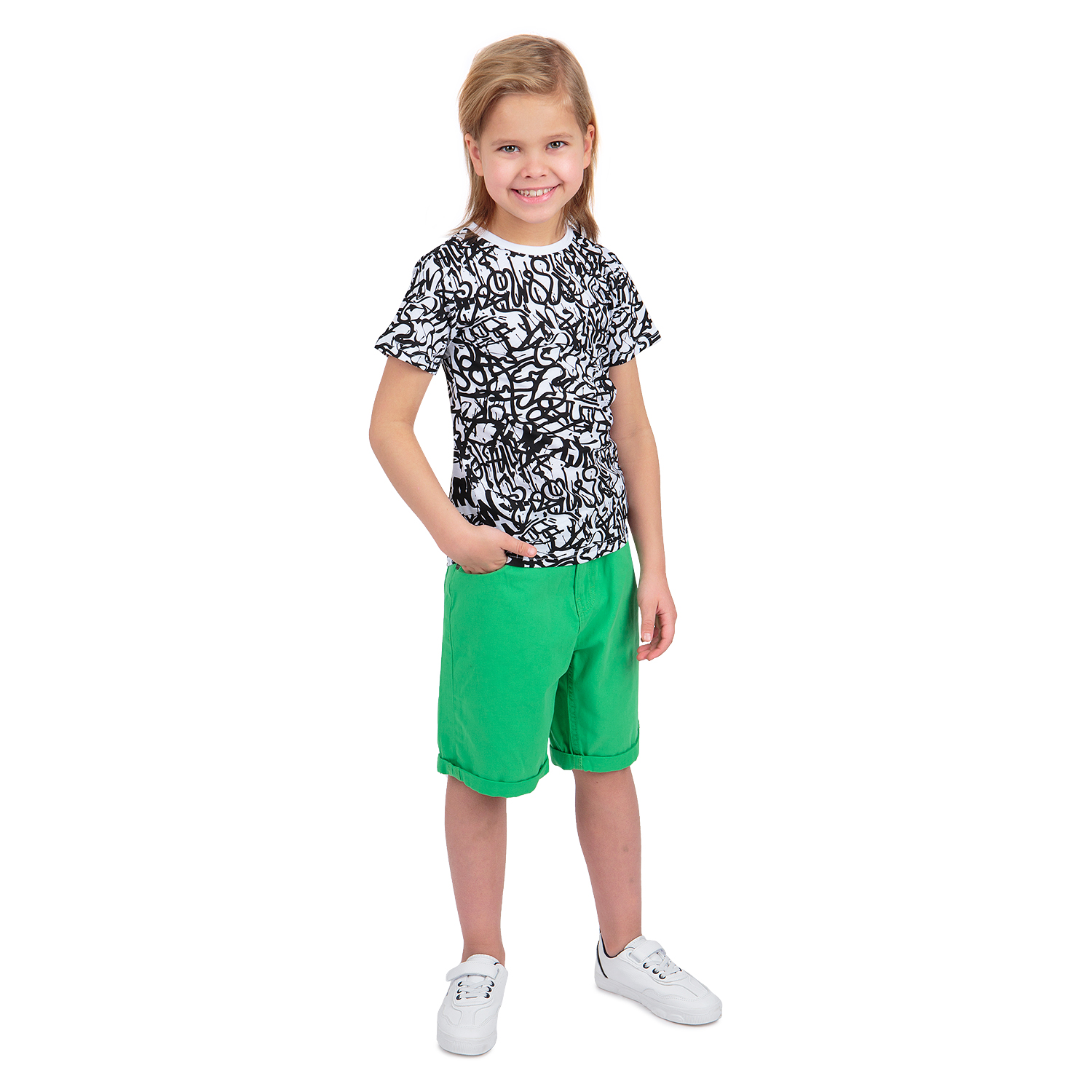

Футболка Leader Kids Стиль улиц белый р.152, GL001081449