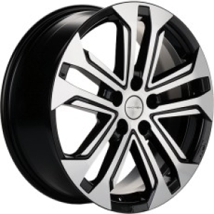 

Колесный диск Khomen Wheels KHW1803 (BF) 7xR18 ET37 5*114.3 D66.5, Черный