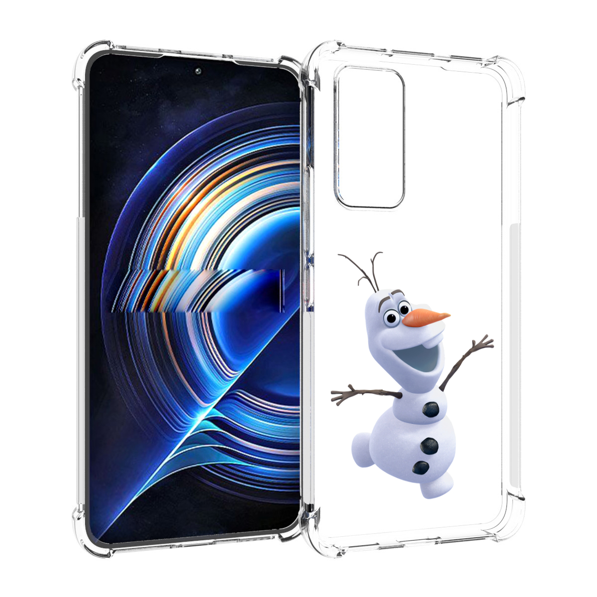 

Чехол MyPads Олаф-холодное-сердце для Tecno Camon 19 Neo, Прозрачный, Tocco