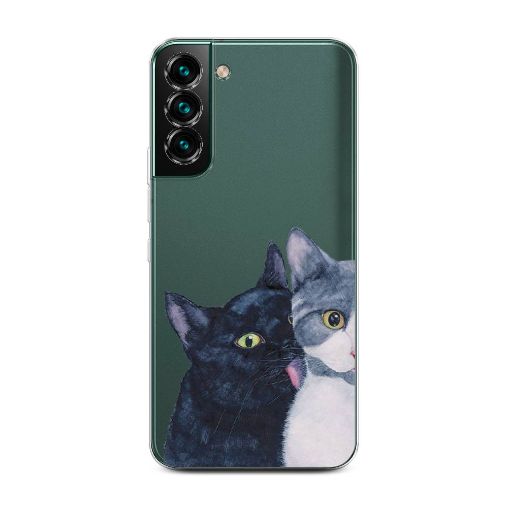 

Чехол Awog на Samsung Galaxy S22 + / Самсунг S22 + "Кошачья любовь", Синий, 2103950-1