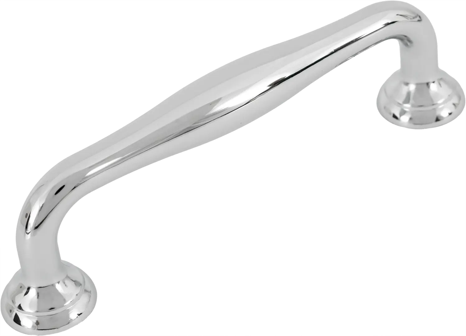

Ручка-скоба мебельная S-2360 96 мм, цвет хром, Серый