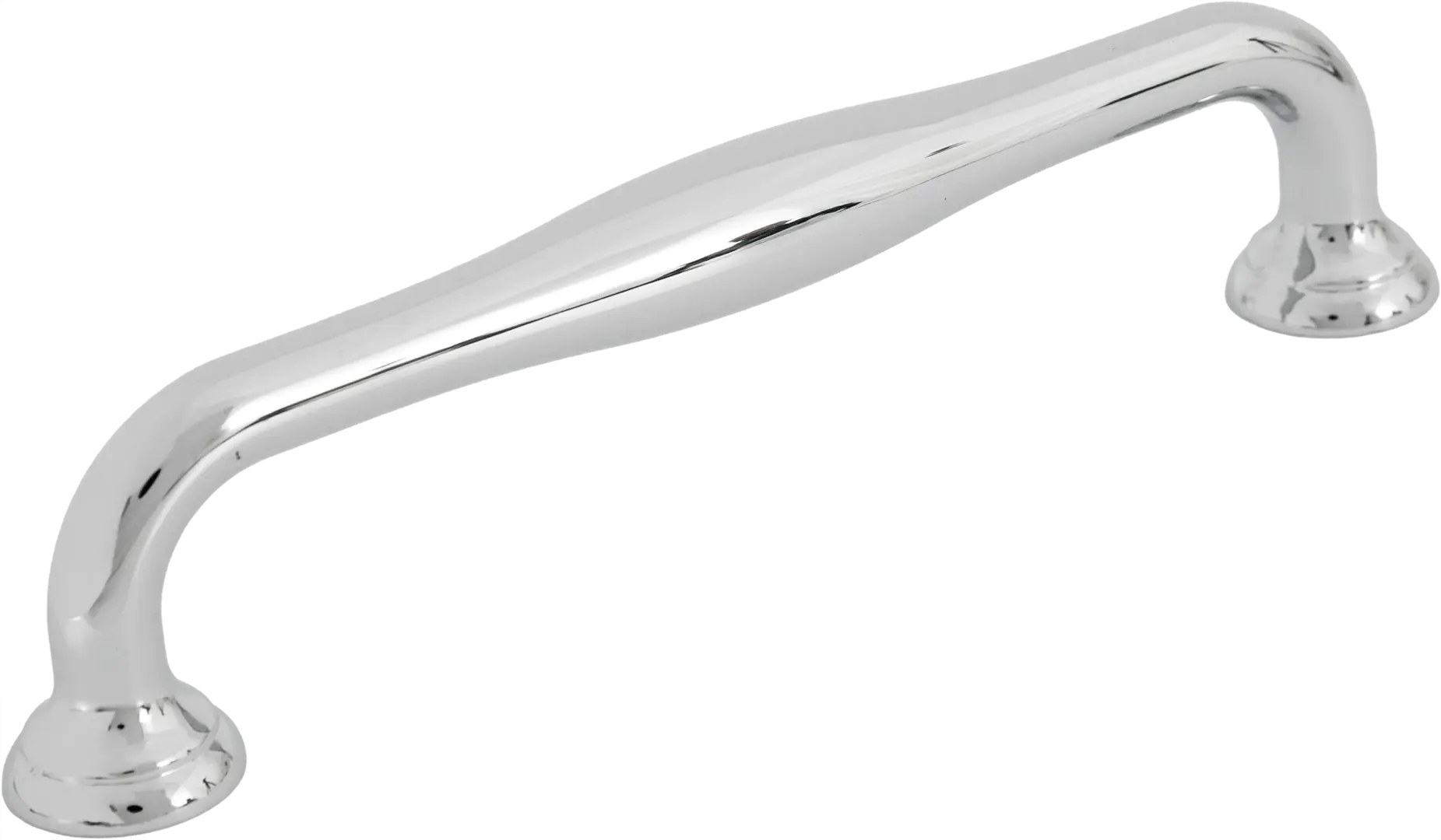 

Ручка-скоба мебельная S-2361 128 мм, цвет хром, Серый