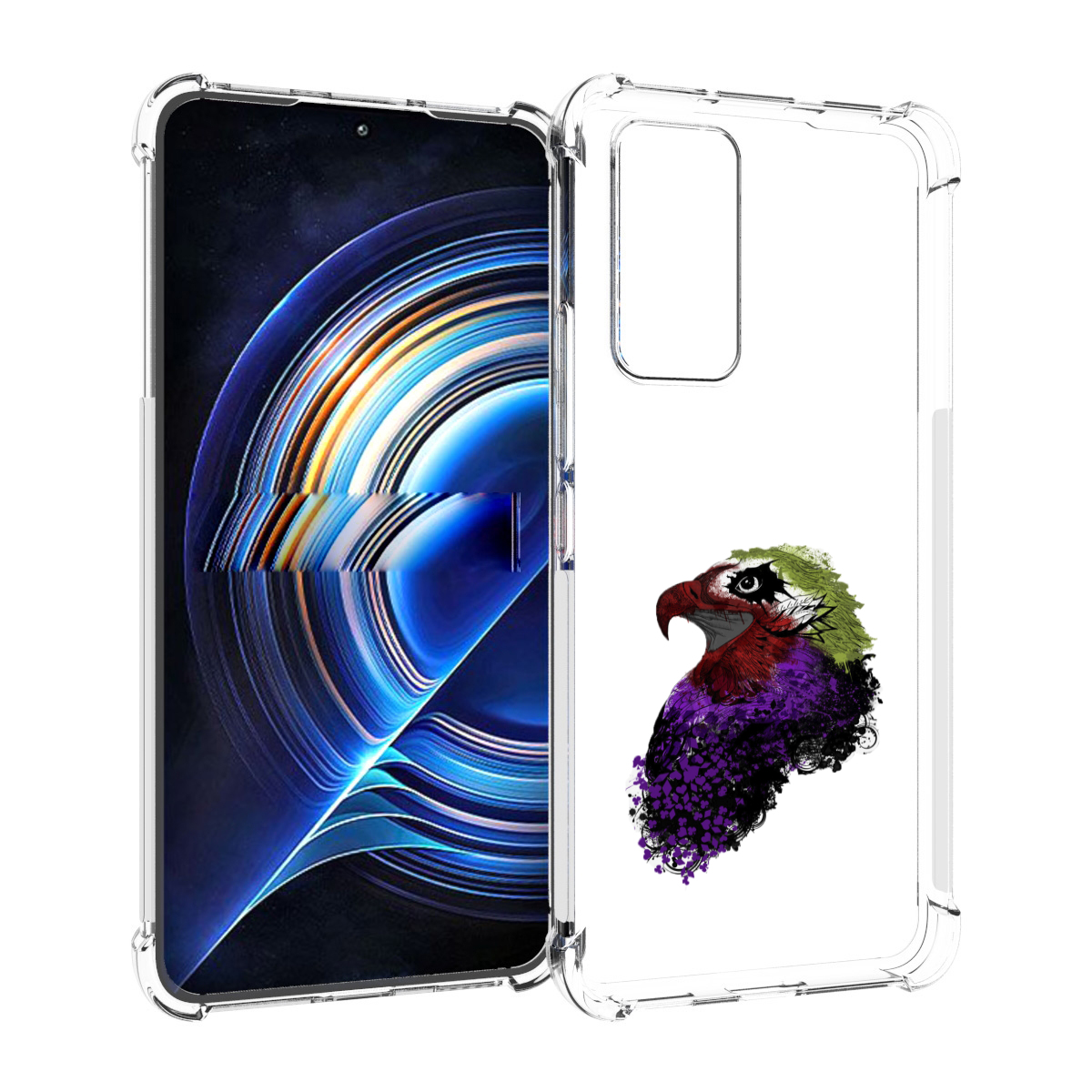 

Чехол MyPads Орел для Tecno Camon 19 Neo, Прозрачный, Tocco