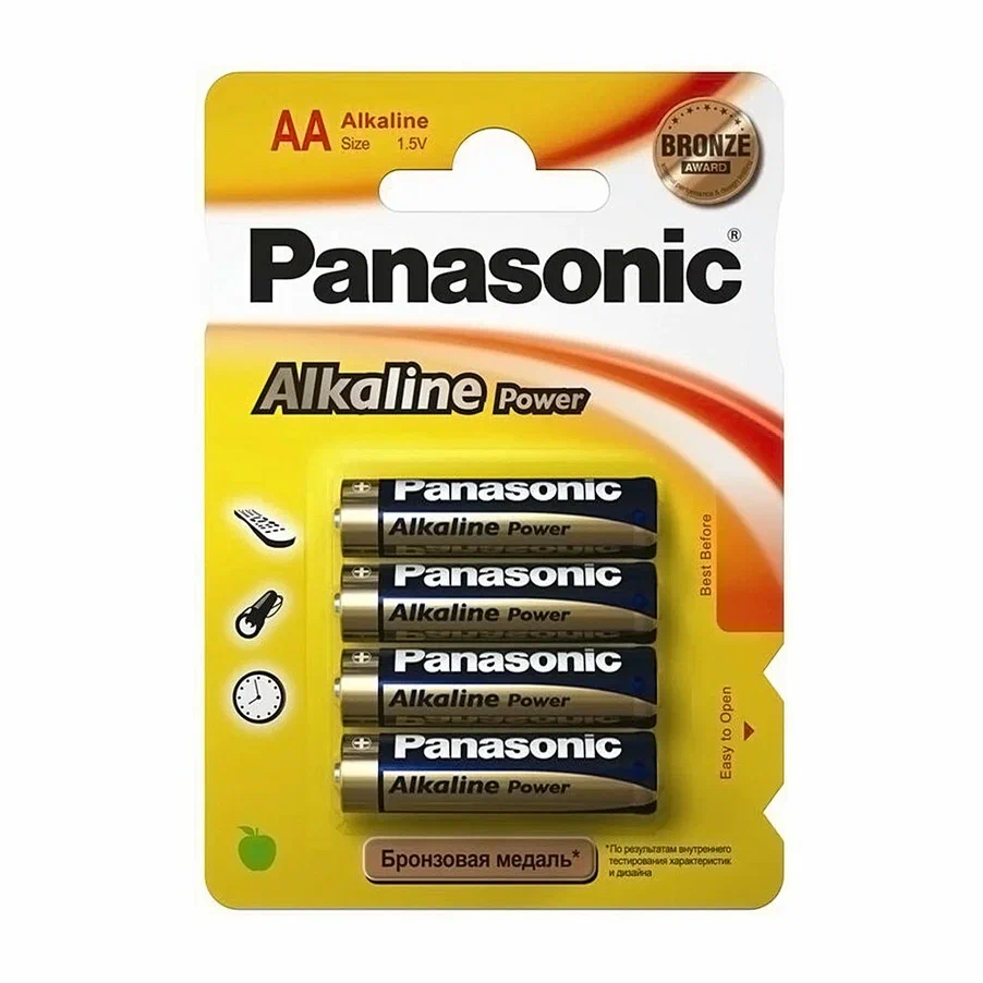 Батарейки Panasonic Alkaline Power AA 4 шт