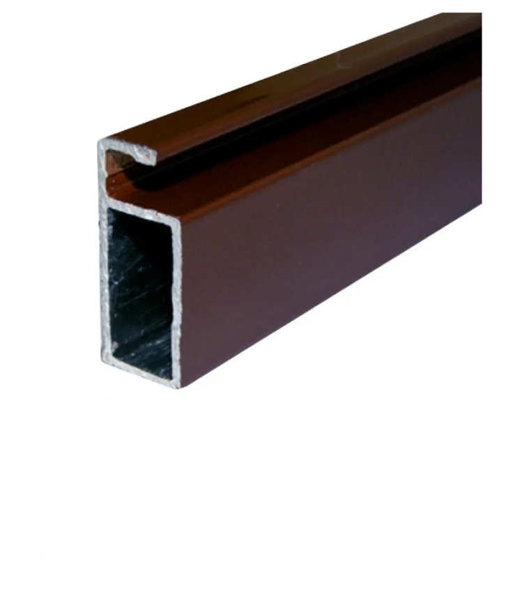 Профиль для москитной сетки Рамный алюминиевый коричневый 0.4 м 2 шт
