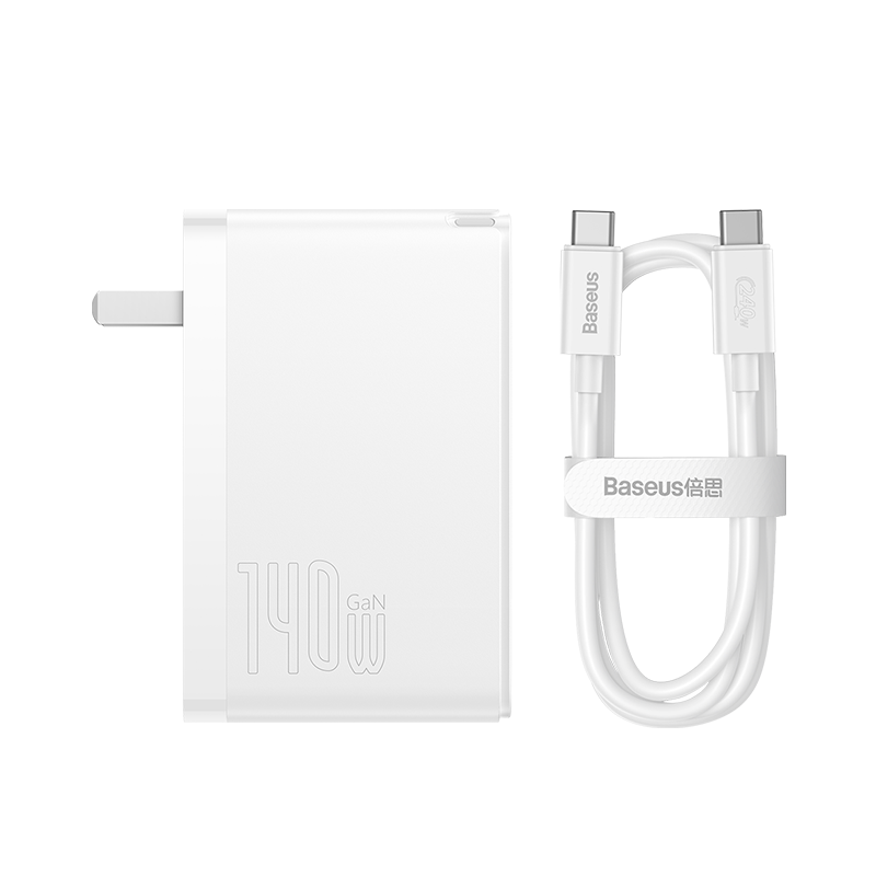 Сетевое зарядное устройство Xiaomi Baseus GaN5 Pro 2C+U 140W CH White CCGAN140CC