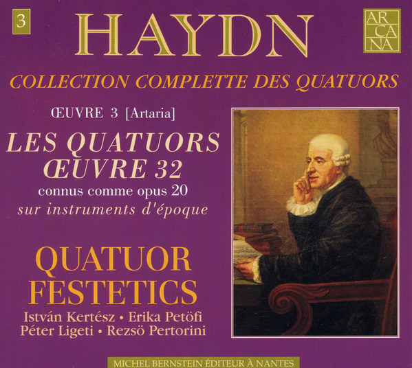 

Haydn: Quatuors a cordes (Integrale, volume 3) (2 CD)