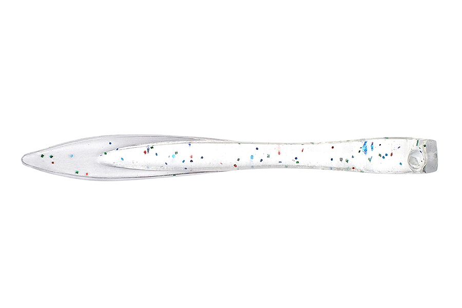

Приманка силиконовая HIGASHI Pelagic worm 1.5'' #01 Fish, Прозрачный