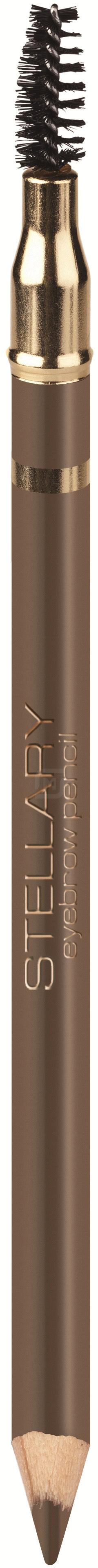 Карандаш для бровей Stellary с аппликатором тон 300 Коричнево-шоколадный 1,5 г карандаш для глаз стойкий art visage instant line 15 шоколадный сатин