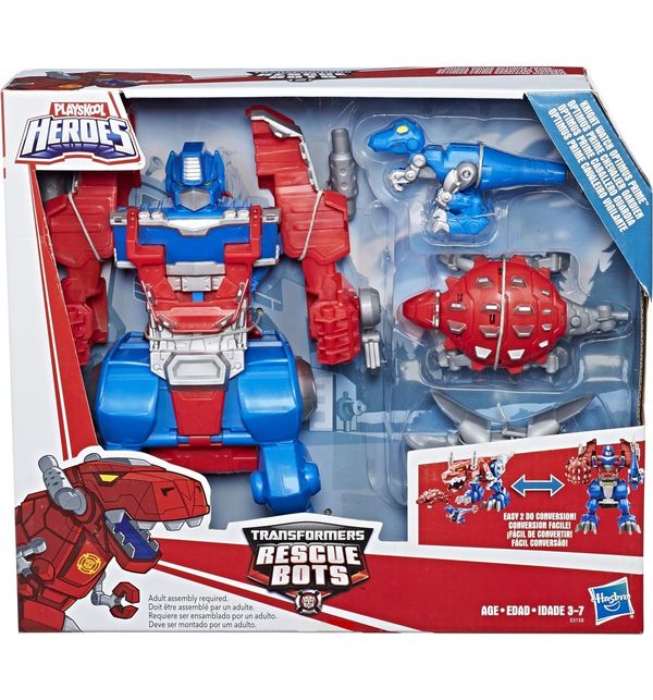 

Игрушка трансформер Transformers Rescue bots Рыцарь Оптимус Прайм E0158, Transformers Игрушка Rescue bots Рыцарь Оптимус Прайм E0158