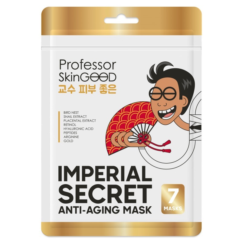 фото Professor skingood омолаживающие маски императорский уход imperial secret anti-aging 7шт