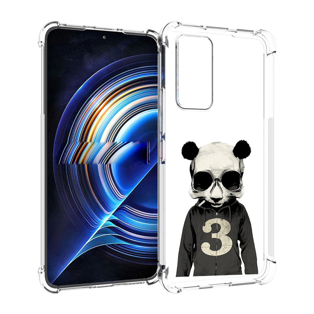 

Чехол MyPads Панда-в-костюме для Tecno Camon 19 Neo, Прозрачный, Tocco