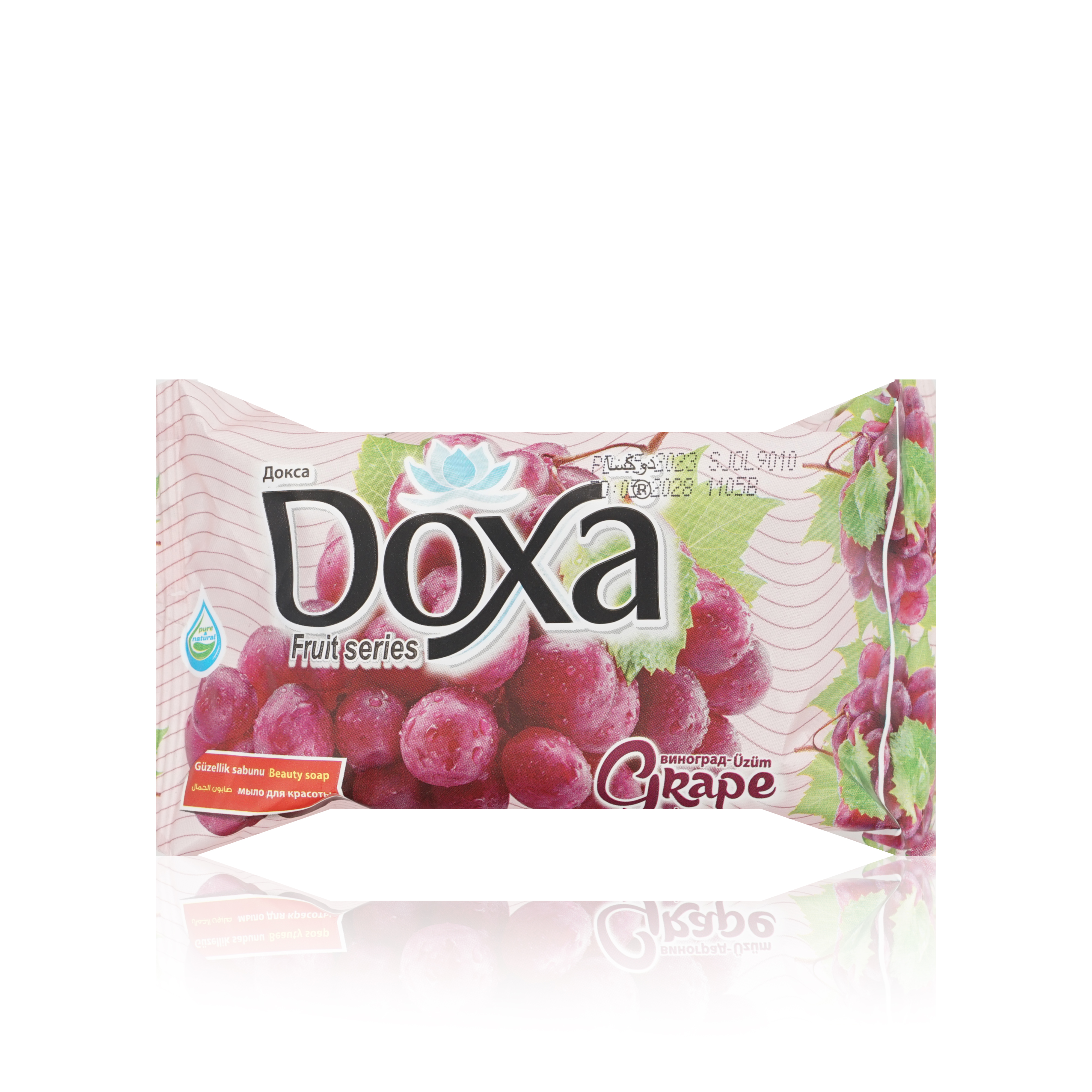 Мыло туалетное Doxa Fruit series Grape 150г Турция