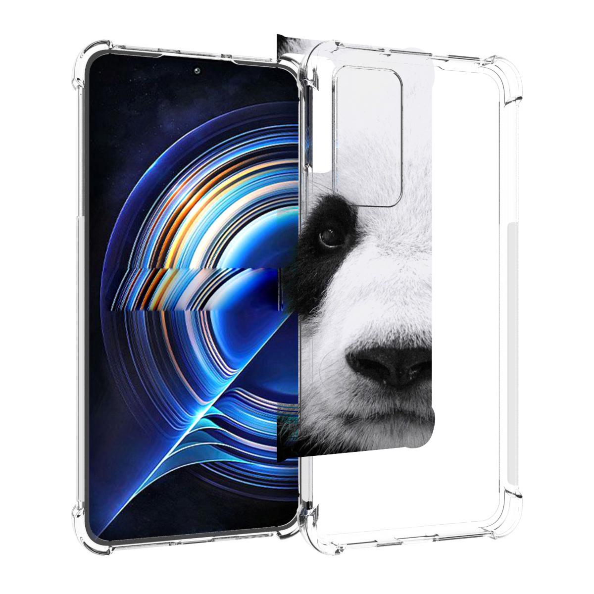 

Чехол MyPads Панда-портрет для Tecno Camon 19 Neo, Прозрачный, Tocco