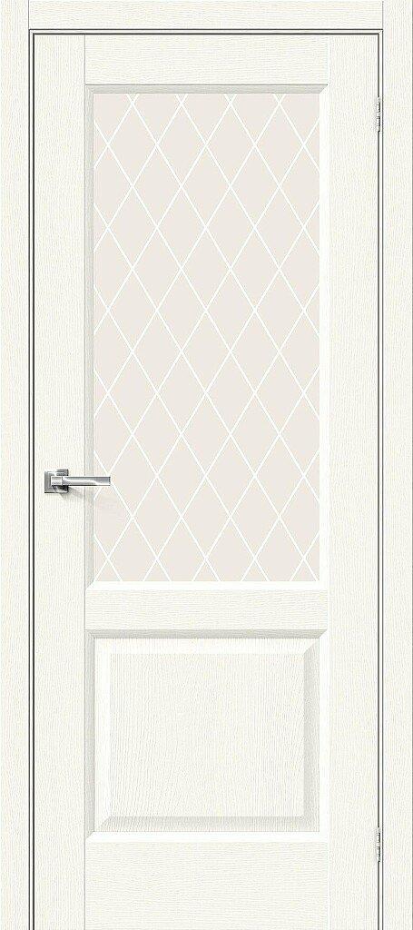 

Дверь Неоклассик-33 White Wood White Сrystal Браво, Bravo 200*70