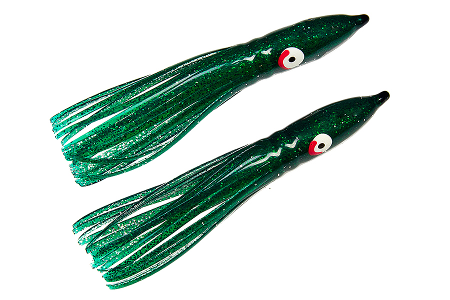 

Приманки HIGASHI Octopus B 10.5 #018 (set 4pcs), Зеленый;красный;белый