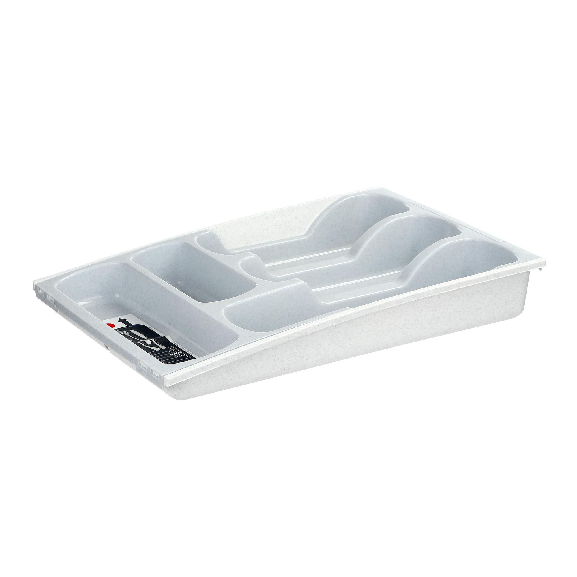 

Лоток Curver для кухни пластик серый 42x30x6,4 см