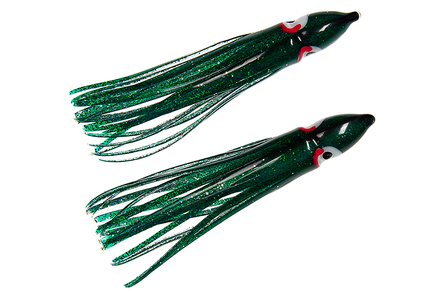 

Приманки HIGASHI Octopus F 10 #018 (set 4pcs), Зеленый;красный;белый