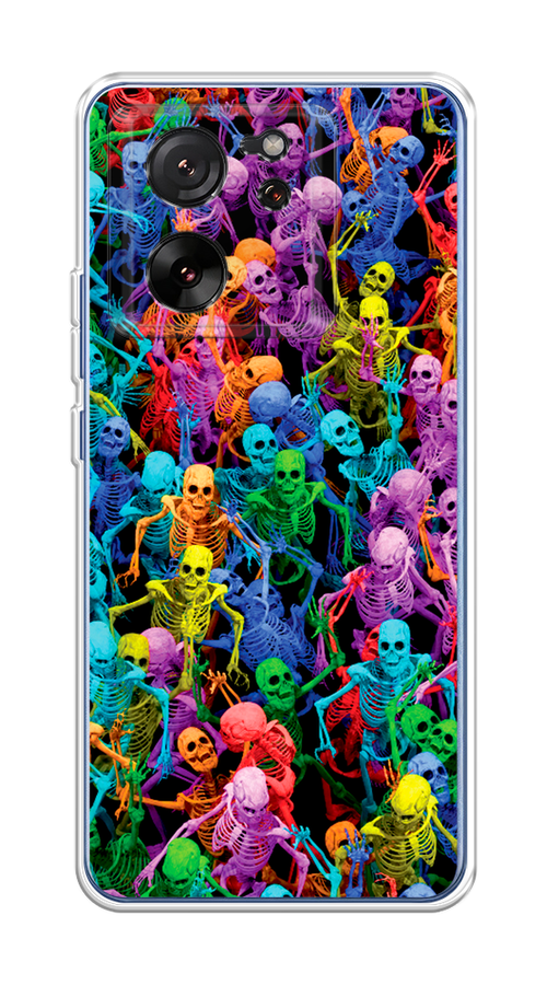

Чехол на Xiaomi 13T "Вечеринка скелетов", Фиолетовый;желтый;оранжевый, 319850-1