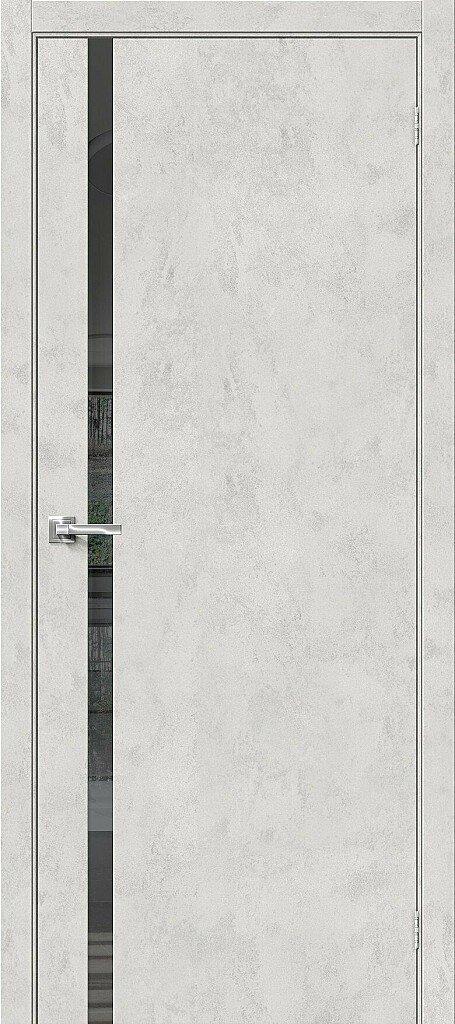 

Дверь Браво-1.55 Look Art Mirox Grey Mr.Wood Браво, Bravo 200*80