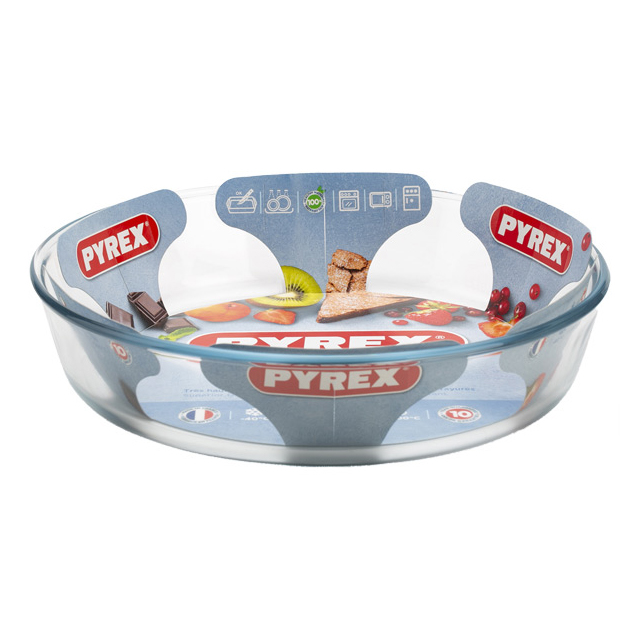 Форма Pyrex Bake&Enjoy Glass круглая для выпечки 26 см